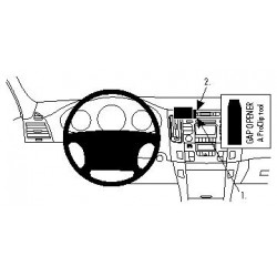 Brodit ProClip Center Mount - Hyundai Sonata 2009-2010
