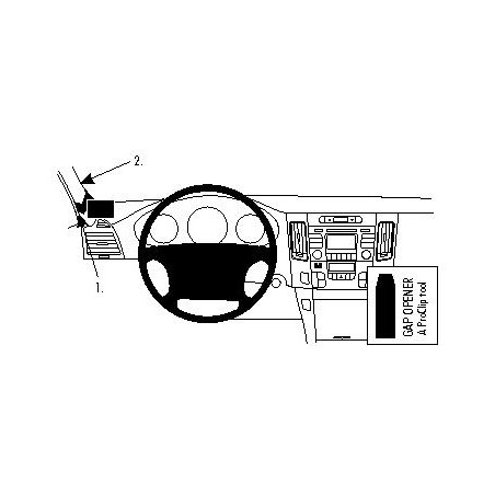Brodit ProClip Left Mount - Hyundai Sonata 2009-2010