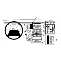 Brodit ProClip Center Mount - Iveco Daily 2006-2014