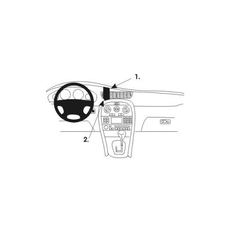 Brodit ProClip Center mount - Jaguar X-Type 2001-2010