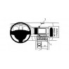 Brodit ProClip Center mount - Jaguar XF 2009-2015