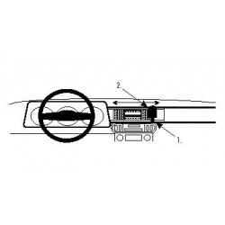 Brodit ProClip Center mount - Jaguar XJS 1975-1996