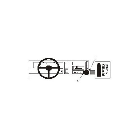 Brodit ProClip Angled Mount - Jeep Cherokee 1988-1996
