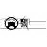 Brodit ProClip Center Mount - Jeep Cherokee 1997-2001