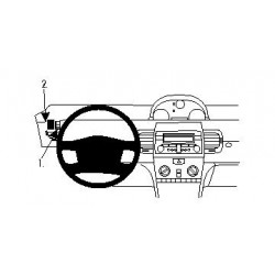 Brodit ProClip Left mount - Lancia Ypsilon 2003-2011