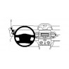 Brodit ProClip Left mount - Lancia Ypsilon 2003-2011