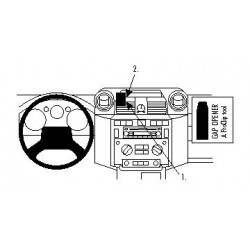 Brodit ProClip Center Mount - Land Rover Defender 2007-2016