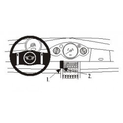 Brodit ProClip Center mount Mini Cooper/Cooper Convertible 01-07