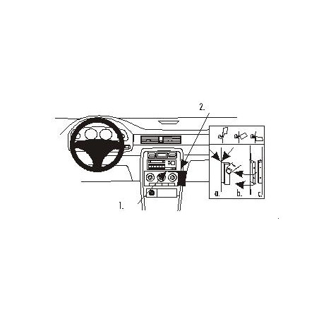 Brodit ProClip Angled mount - MG ZS 01-03 / Rover 400/45 95-03