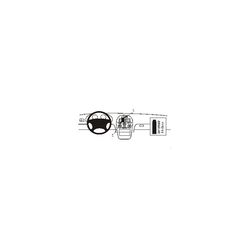 Brodit ProClip Center Mount - Mitsubishi Carisma 1996-1998 Brodit ProClip Center Mount - Mitsubishi Carisma 1996-1998