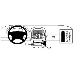 Brodit ProClip Angled Mount - Mitsubishi Carisma 1996-1998