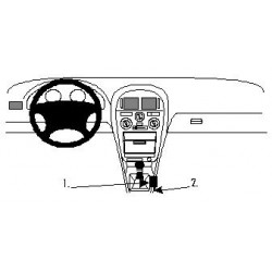 Brodit ProClip Console Mount - Mitsubishi Carisma 1996-1998