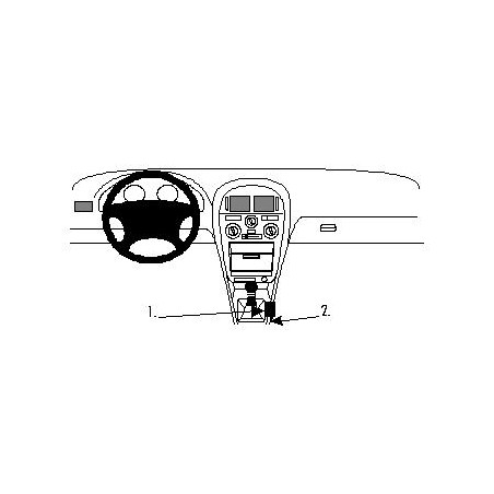 Brodit ProClip Console Mount - Mitsubishi Carisma 1996-1998