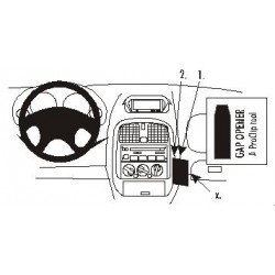 Brodit ProClip Angled Mount - Mitsubishi Carisma 1999-2005