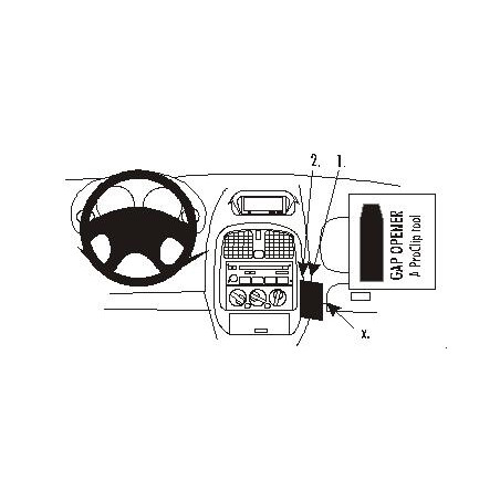 Brodit ProClip Angled Mount - Mitsubishi Carisma 1999-2005