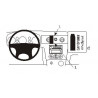 Brodit ProClip Center Mount - Mitsubishi Outlander 2003-2006
