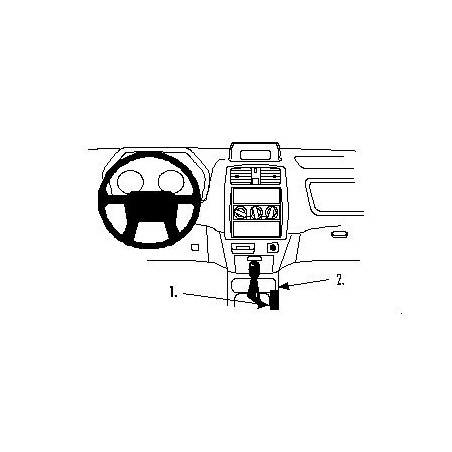 Brodit ProClip Console Mount - Mitsubishi Space Star 1999-2002
