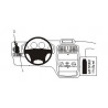 Brodit ProClip Left Mount - Mitsubishi Space Star 2003-2005