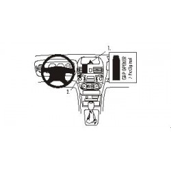 Brodit ProClip Center Mount - Nissan Almera 2000-2002