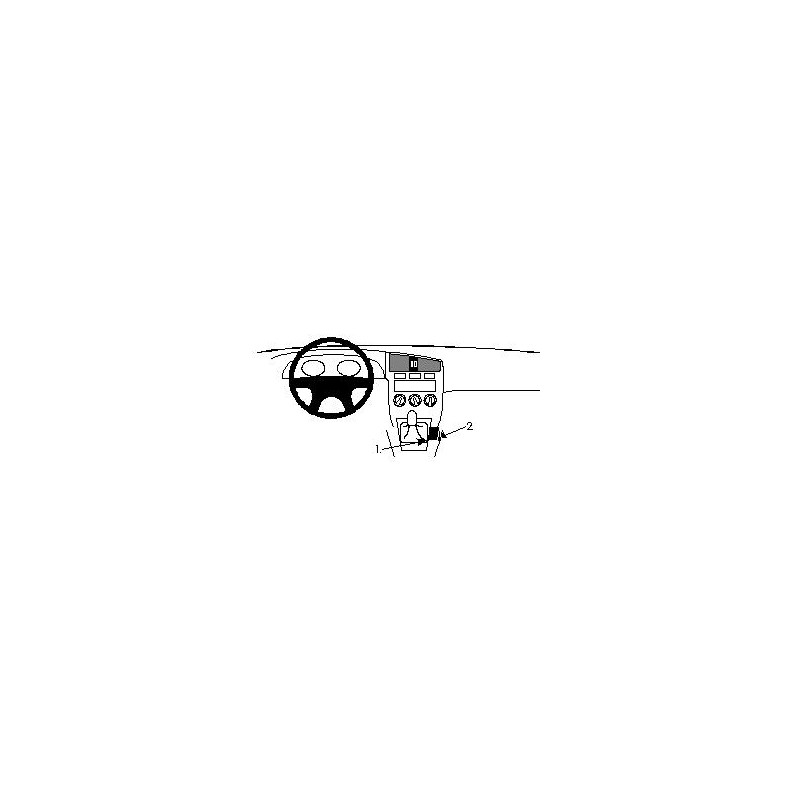 Brodit ProClip Console Mount - Nissan Primera 1996-1999 Brodit ProClip Console Mount - Nissan Primera 1996-1999