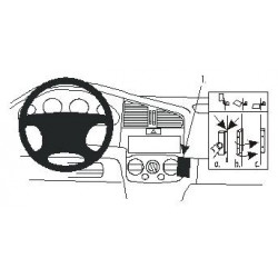 Brodit ProClip Angled Mount - Nissan Primera 2000-2001