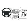 Brodit ProClip Angled Mount - Nissan Primera 2000-2001