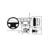 Brodit ProClip Angled Mount - Nissan Primera 2002-2009