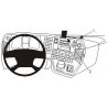 Brodit ProClip Center mt Mercedes Benz Actros4/Antos/Arocs 13-19