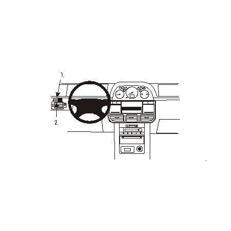 Brodit ProClip Left Mount - Nissan X-Trail 2002-2003