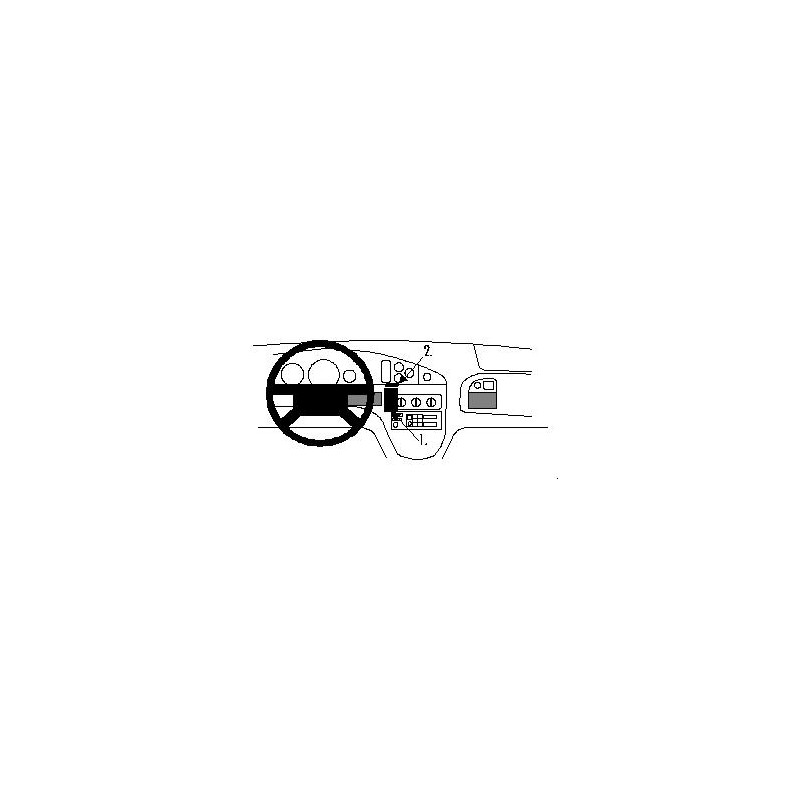 Brodit ProClip Center Mount - Pontiac Bonneville 1993-1999 Brodit ProClip Center Mount - Pontiac Bonneville 1993-1999