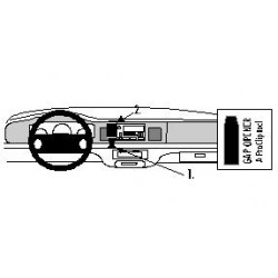 Brodit ProClip Center Mount - Lincoln Town Car 1998-2002