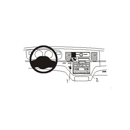 Brodit ProClip Center Mount - Lincoln Town Car 2003-2011