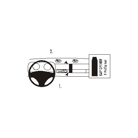 Brodit ProClip Center Mount - Lotus Elise S1 1996-2002