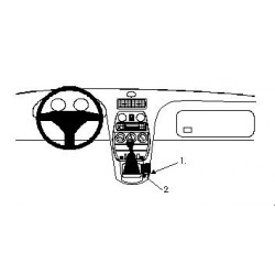 Brodit ProClip Console Mount - MG F 1996-2001