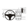 Brodit ProClip Center Mount - Mitsubishi Colt 2005-2008