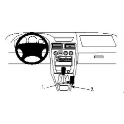 Brodit ProClip Console Mount - Mitsubishi Galant 1997-2003