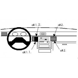 Brodit ProClip Center Mount - Mitsubishi L200 1992-1996