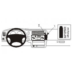 Brodit ProClip Angled Mount - Mitsubishi L200 1997-2005