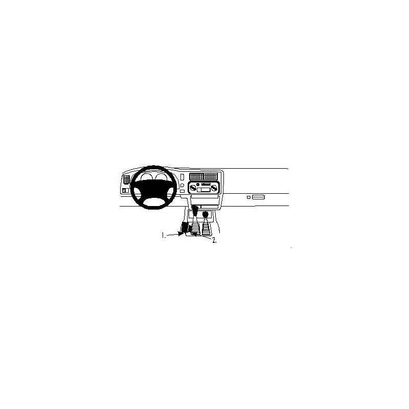 Brodit ProClip Console Mount - Mitsubishi L200 1997-2005 Brodit ProClip Console Mount - Mitsubishi L200 1997-2005