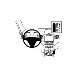 Brodit ProClip Console Mount VW Touareg 2011-2018