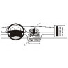 Brodit ProClip Center Mount - Hyundai Accent 1995-1999