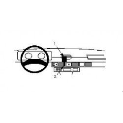 Brodit ProClip Center mount - Land Rover Range Rover 1986-1993