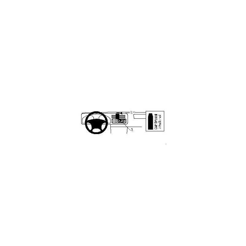 Brodit ProClip Center Mount - Nissan Frontier 1998-2001 Brodit ProClip Center Mount - Nissan Frontier 1998-2001