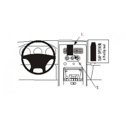 Brodit ProClip Center Mount - Nissan Frontier 2003-2004