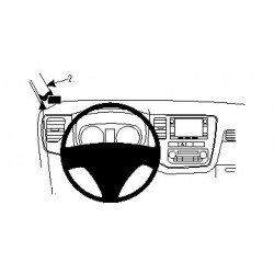 Brodit ProClip Left Mount - Mitsubishi Outlander 2013-2020