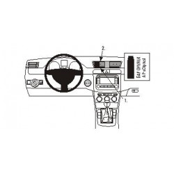 Brodit ProClip Center Mount VW Passat Multi Model 05-17