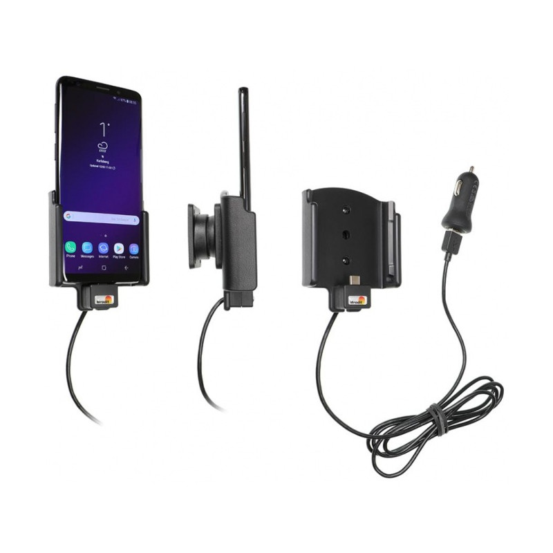 Brodit Aktiv Bilholder m/USB Samsung Galaxy S9 Brodit Aktiv Bilholder m/USB Samsung Galaxy S9