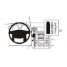 Brodit Proclip Center mount Land Rover Discovery 3/LR3 2005-2009