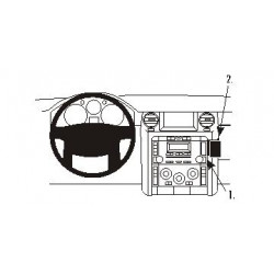 Brodit ProClip Angled mount Land Rover Discovery 3/LR3 2005-2009