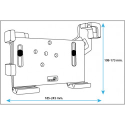 Brodit Passiv Universal holder for nettbrett